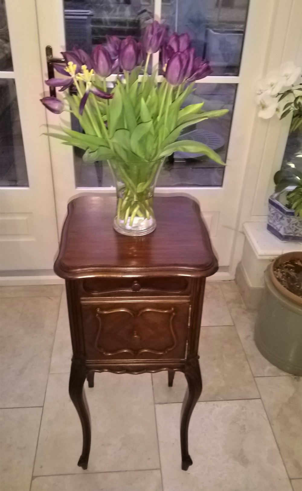 French Bedside cabinet  very nice and clean from early 1900s View III