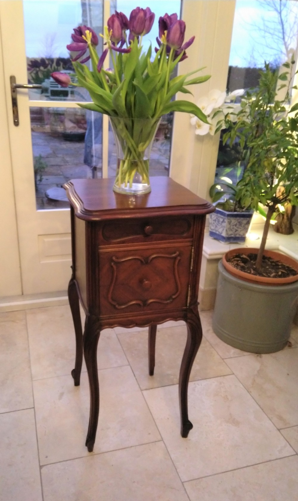 French Bedside cabinet  very nice and clean from early 1900s View IV