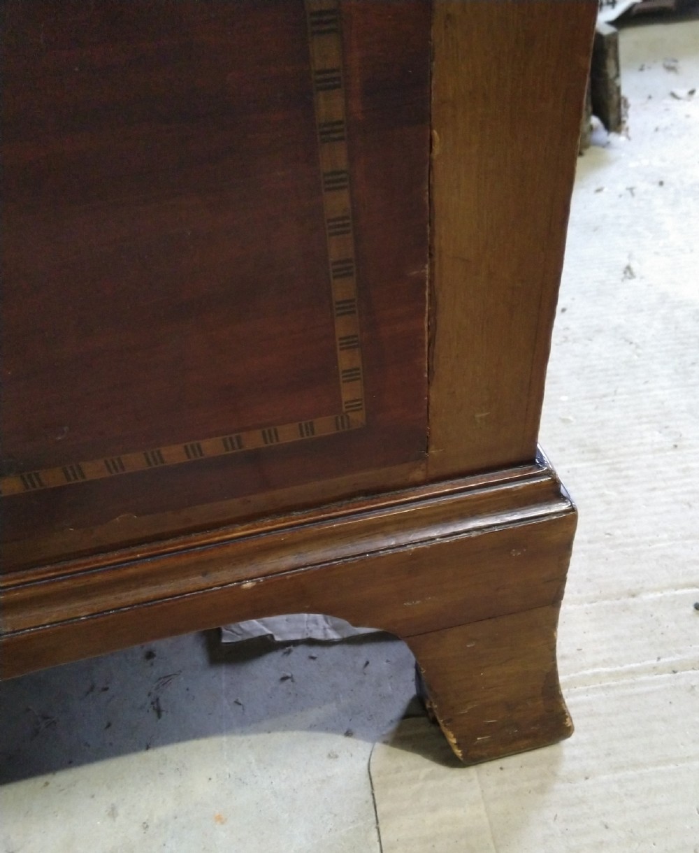 Impressive Edwardian inlaid Mahogany Wardrobe. View VII