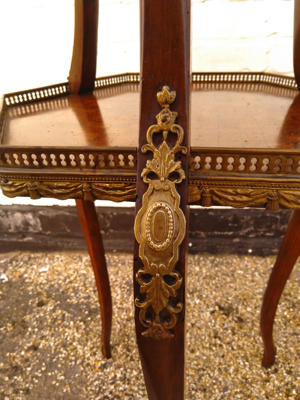 Impressive French Occasional table in two tiers View III