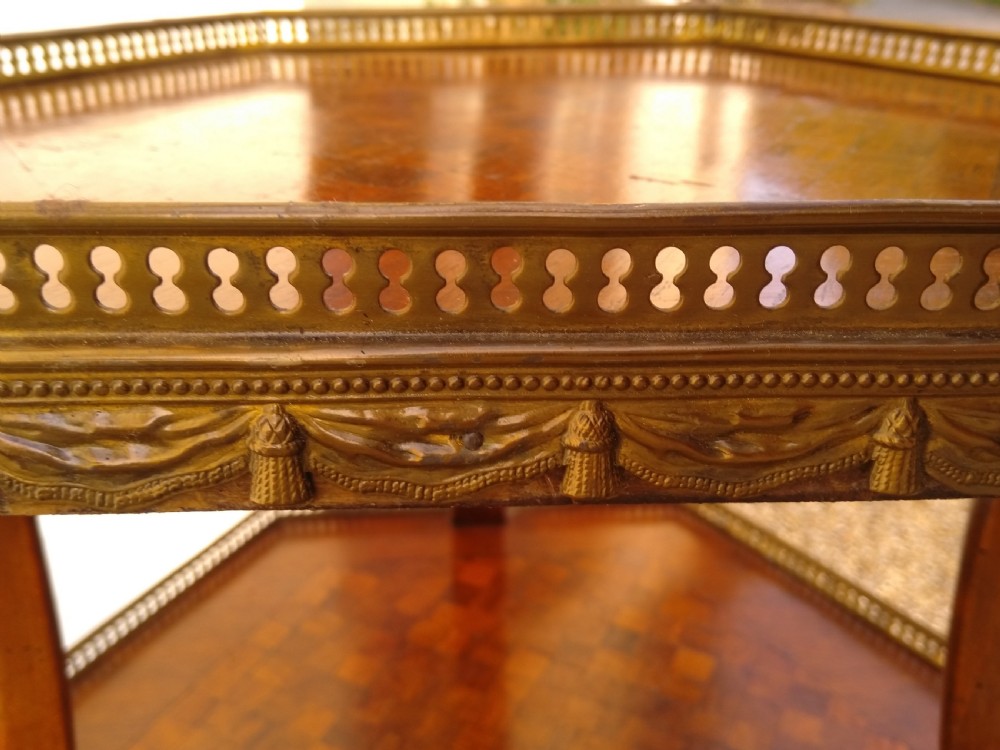 Impressive French Occasional table in two tiers View V