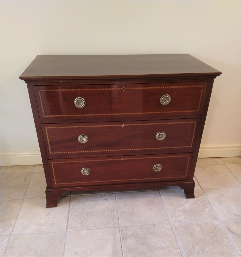 Fabulous condition and quality Mahogany Chest.