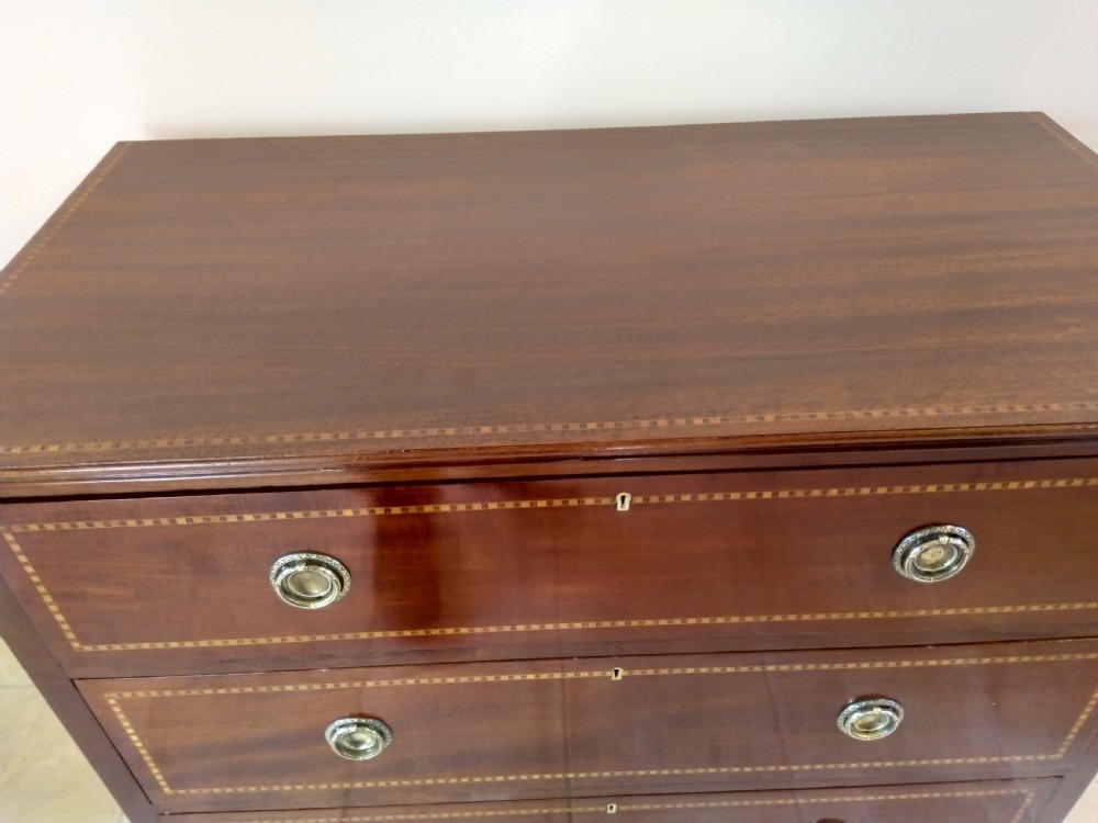 Fabulous condition and quality Mahogany Chest. View IV