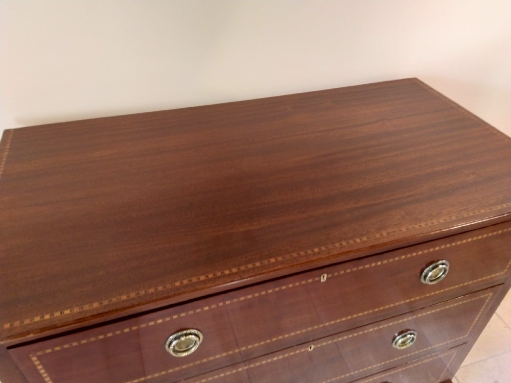 Fabulous condition and quality Mahogany Chest. View V