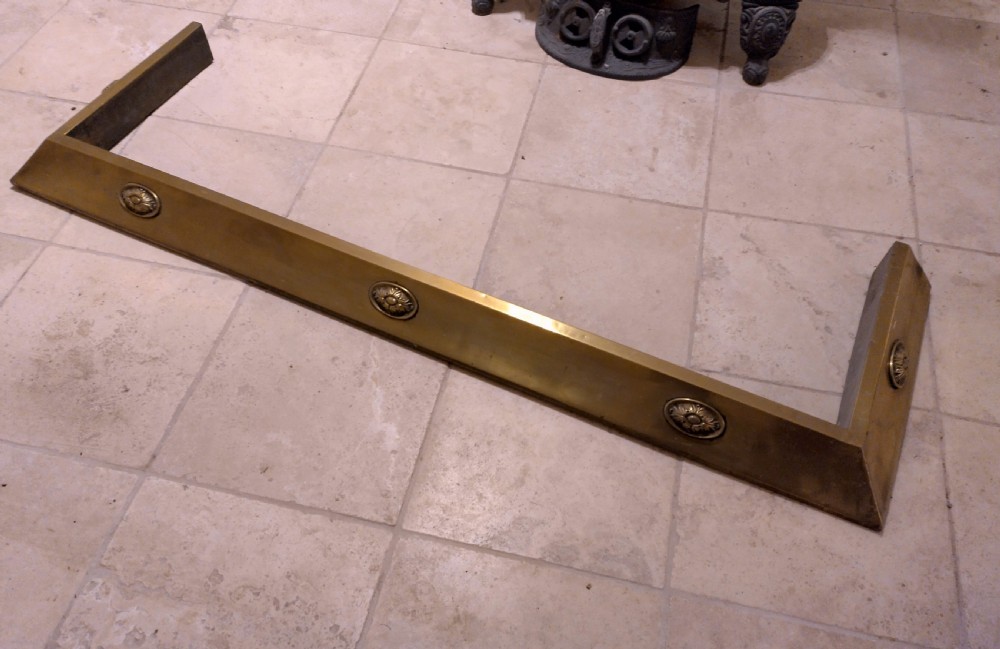 Brass Fender early 1900s in tidy condition.