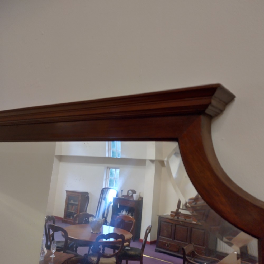 Very tidy Mahogany mirror, bevel edge, Great shape View II