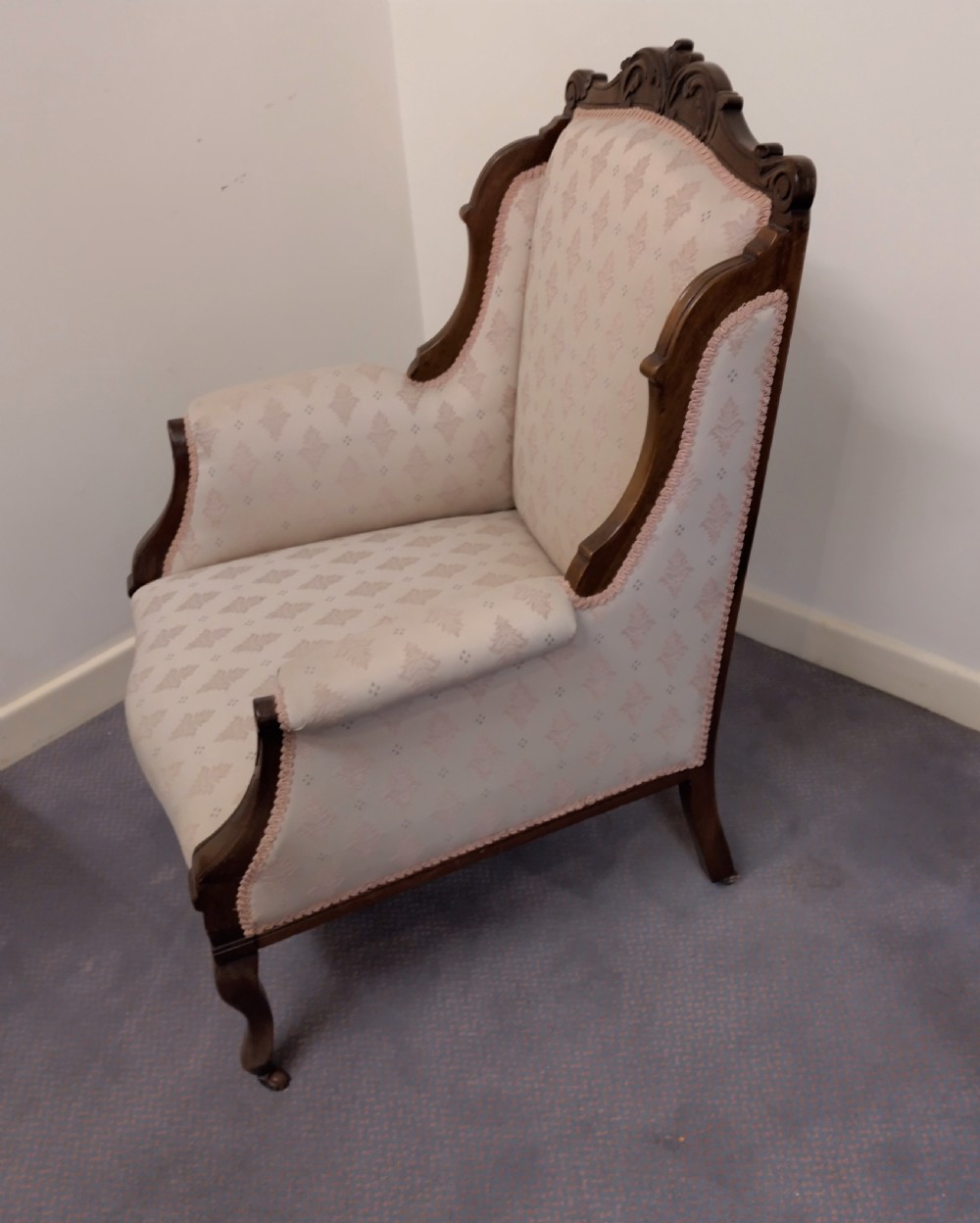 Mahogany Framed arm chair in very clean condition. View V