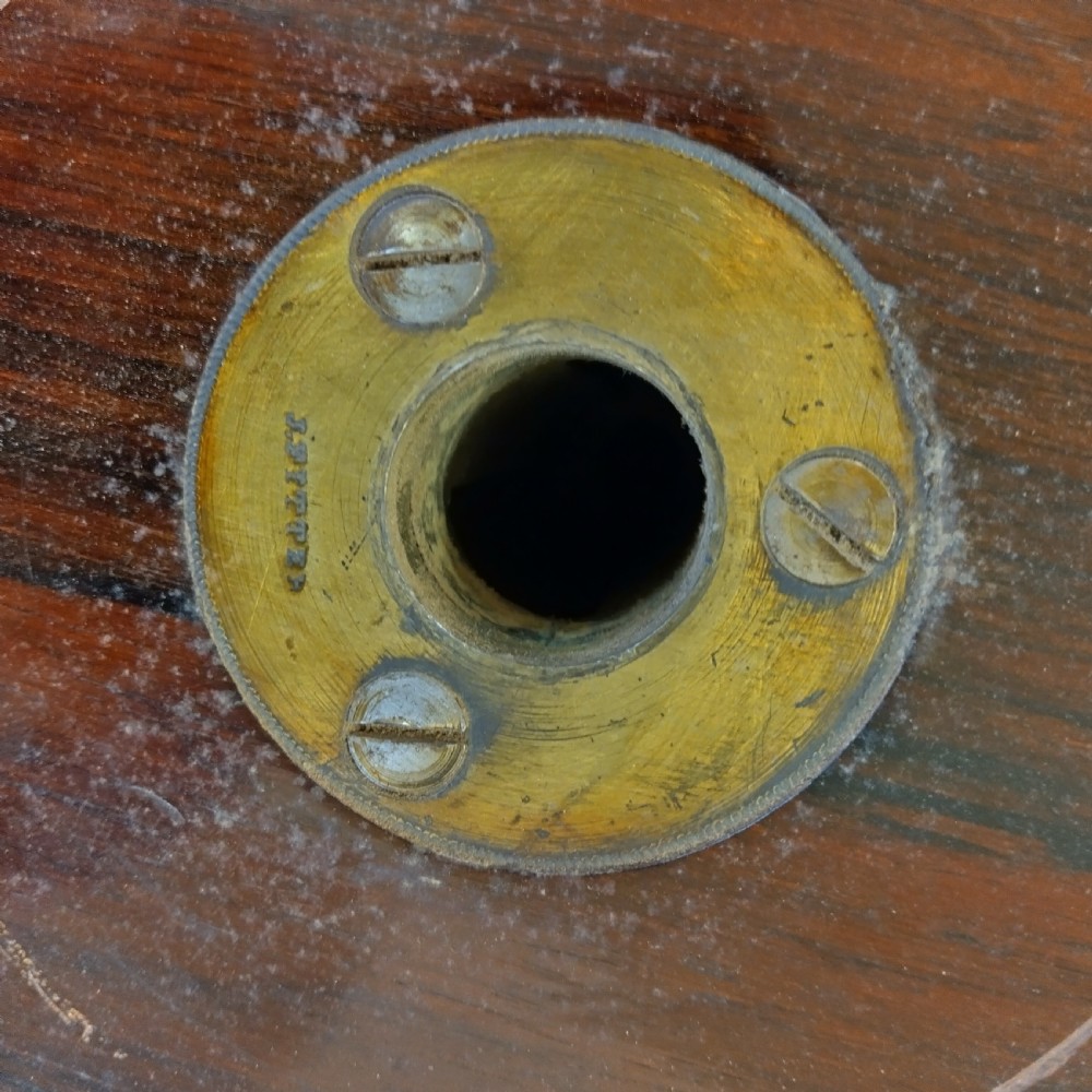 Lovely quality, fine inlaid Rosewood stool. View III