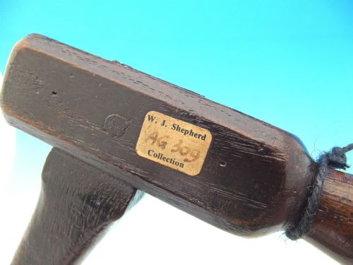 ANTIQUE TREEN 19THC OAK FARMERS WIMBEL WJSHEPHERD COLLECTION ENGLISH C186080 - ADDITIONAL PHOTO 2