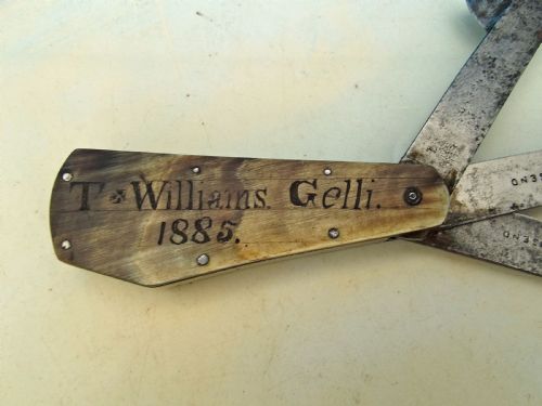 ANTIQUE METALWARE 19THC WELSH VETERINARY FLEAM TWILLIAMS GELLI 1885 - ADDITIONAL PHOTO 1
