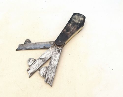 ANTIQUE METALWARE 19THC WELSH VETERINARY FLEAM TWILLIAMS GELLI 1885 - ADDITIONAL PHOTO 2