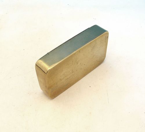 19THC ANTIQUE METALWARE BRASS COMBINATION SNUFF BOX ENGLISH C184060 - ADDITIONAL PHOTO 3