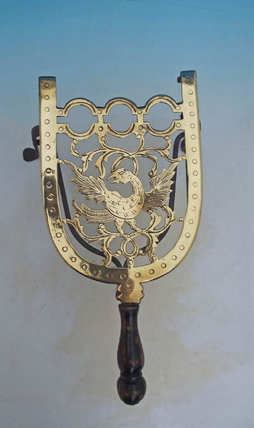 ANTIQUE METALWARE 18THC BRASS IRON FOOTMAN ENGLISH C177090 - ADDITIONAL PHOTO 2