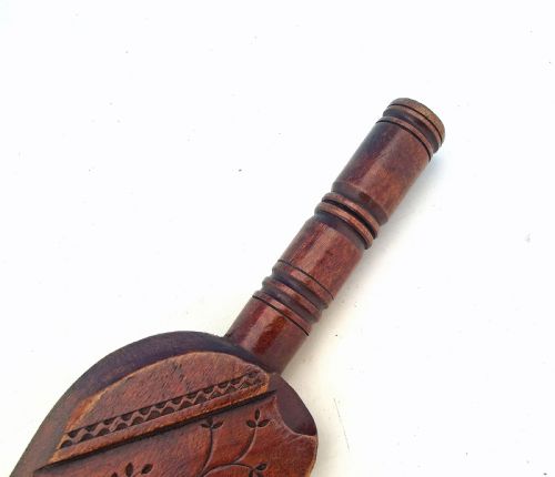 19THC FRUITWOOD GULL WING CUMBRIAN KNITTING SHEATH ENGLISH C184060 - ADDITIONAL PHOTO 2