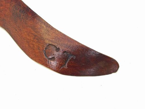 19THC FRUITWOOD GULL WING CUMBRIAN KNITTING SHEATH ENGLISH C184060 - ADDITIONAL PHOTO 3