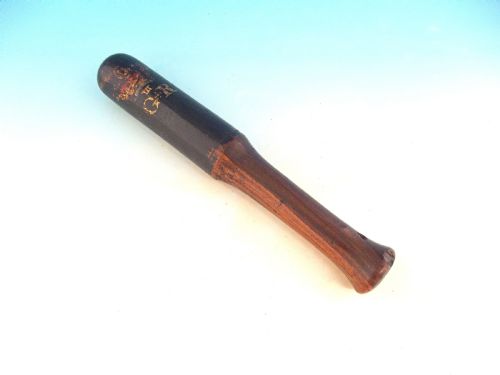 antique 18thc treen newcastle police truncheon tipstaff english - CATEGORY: ANTIQUE MISCELLANEOUS - DATED 18TH CENTURY