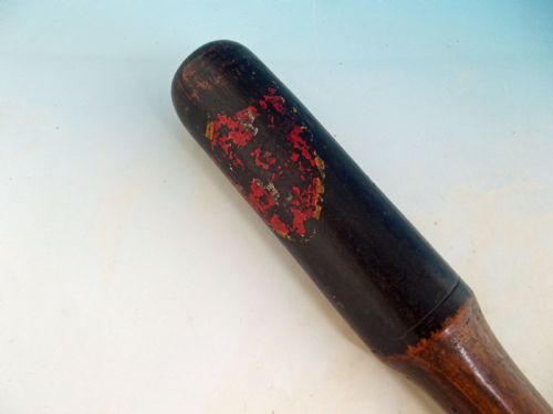 ANTIQUE 18THC TREEN NEWCASTLE POLICE TRUNCHEON TIPSTAFF ENGLISH - ADDITIONAL PHOTO 3
