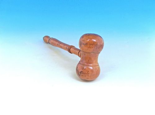 ANTIQUE TREEN 19THC BOXWOOD SUGAR MALLET CHISEL ENGLISH C184060 - ADDITIONAL PHOTO 1