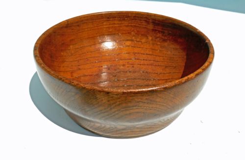 antique 19thc treen ash cawl bowl welsh c184060 - CATEGORY: ANTIQUE MISCELLANEOUS - DATED 19TH CENTURY