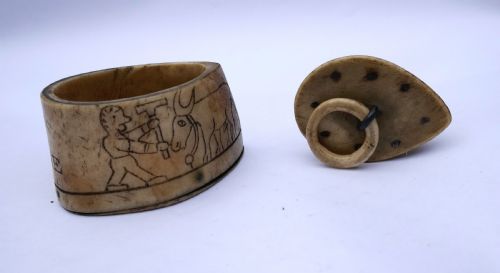ANTIQUE 19THC BOVINE BUTCHERS SNUFF BOX PREVOST BOUCHER A LIANCOURT FRENCH C184060 - ADDITIONAL PHOTO 2