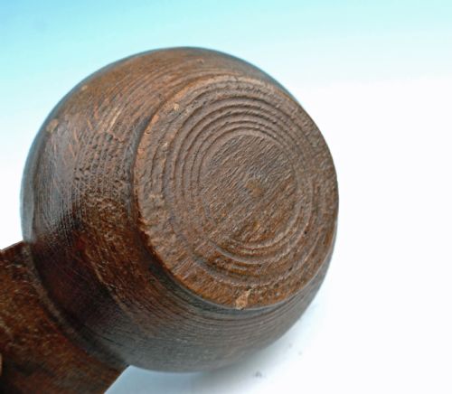 ANTIQUE TREEN LATE 18THC EARLY 19THC BEECH TURNED WINE TASTER ENGLISH C1790C1800 - ADDITIONAL PHOTO 3