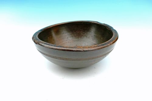 a superb 19thc sycamore treen turned soup broth bowl welsh c184060 - CATEGORY: ANTIQUE MISCELLANEOUS - DATED 19TH CENTURY