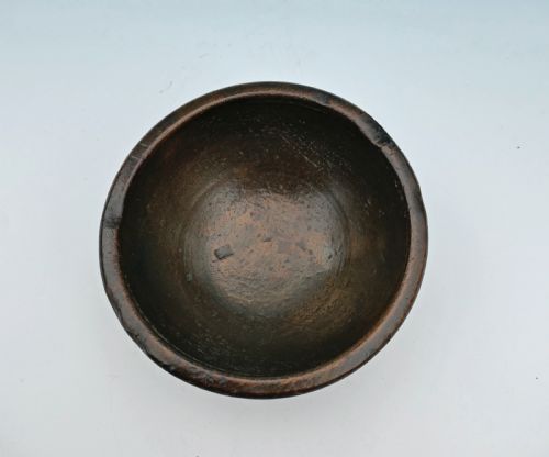 A SUPERB 19THC SYCAMORE TREEN TURNED SOUP BROTH BOWL WELSH C184060 - ADDITIONAL PHOTO 1