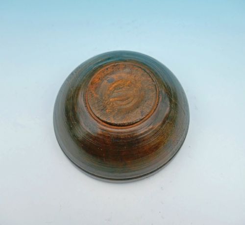 A SUPERB 19THC SYCAMORE TREEN TURNED SOUP BROTH BOWL WELSH C184060 - ADDITIONAL PHOTO 2