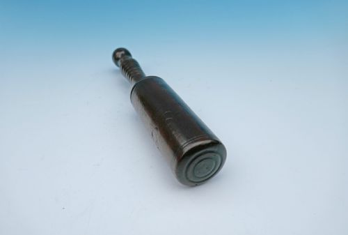 ANTIQUE TREEN 19THC VETERINARY BEECH FLEAM STICK MALLET ENGLISH C186080 - ADDITIONAL PHOTO 1