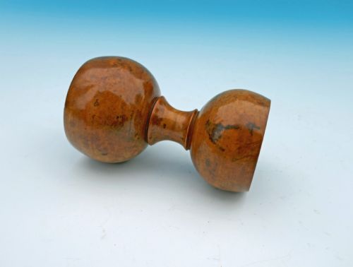A 19THC TREEN SYCAMORE DOUBLE ENDED SPICE MEASURE ENGLISH C184060 - ADDITIONAL PHOTO 4