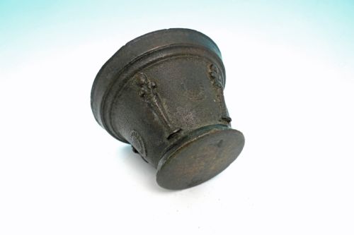 ANTIQUE METALWARE 17THC BRONZE SMALL MORTAR FRENCH C 164060 - ADDITIONAL PHOTO 2