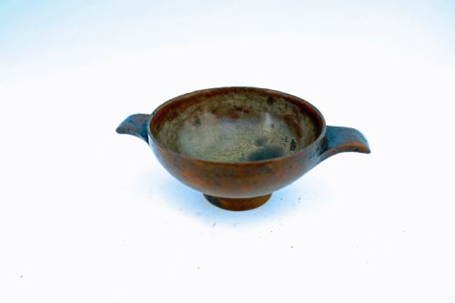 ANTIQUE TREEN 19THC FRUITWOOD SCOTTISH DRINKING QUAICH C182040 - ADDITIONAL PHOTO 2