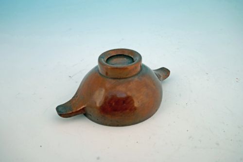 ANTIQUE TREEN 19THC FRUITWOOD SCOTTISH DRINKING QUAICH C182040 - ADDITIONAL PHOTO 3