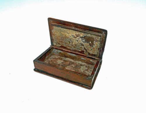 ANTIQUE 19THC TREEN FRUITWOOD BOOK SNUFF BOX ENGLISH C184060 - ADDITIONAL PHOTO 3