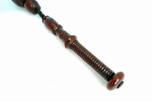 ANTIQUE TREEN 18THC TURNED CHERRYWOOD LIFE PRESERVER ENGLISH C1780 - ADDITIONAL PHOTO 2