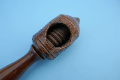 ANTIQUE EARLY 19THC TREEN BOXWOOD POCKET NUTCRACKERS FRENCH C180020 - ADDITIONAL PHOTO 3