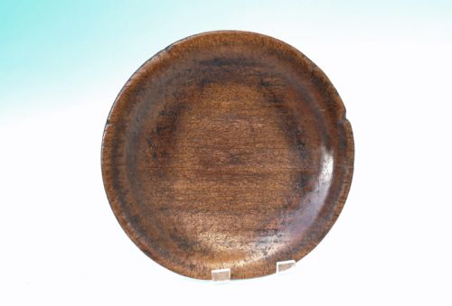 antique 18thc treen sycamore turned food platter english c174060 - CATEGORY: ANTIQUE MISCELLANEOUS - DATED 18TH CENTURY