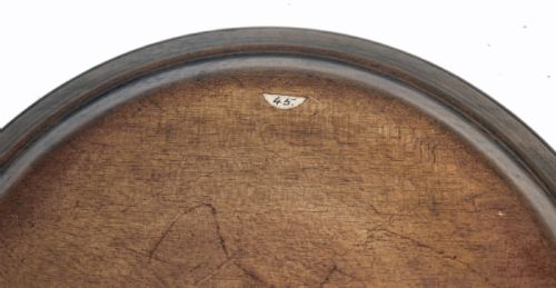 ANTIQUE 18THC TREEN SYCAMORE TURNED FOOD PLATTER ENGLISH C174060 - ADDITIONAL PHOTO 3