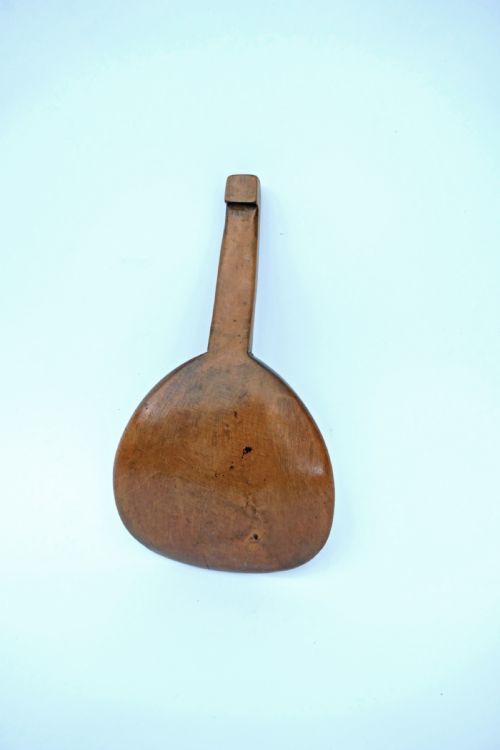 ANTIQUE 19THC TREEN SYCAMORE BUTTER SCOOP PADDLE WELSH C180020 - ADDITIONAL PHOTO 1