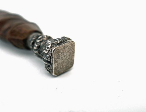 ANTIQUE 19THC TREEN BUTTONED BOOT WAX SEAL ENGLISH C184060 - ADDITIONAL PHOTO 2