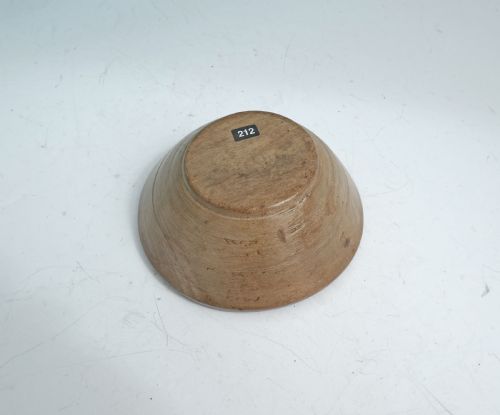 ANTIQUE 19THC TREEN TURNED SYCAMORE CONDIMENT BOWL SALT ENGLISH C184060 - ADDITIONAL PHOTO 2