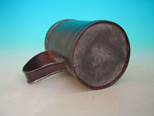 ANTIQUE METALWARE 19THC TOLEWARE QUART GRAIN MEASURE MARKED ONTARIO CANADA C184060 - ADDITIONAL PHOTO 3