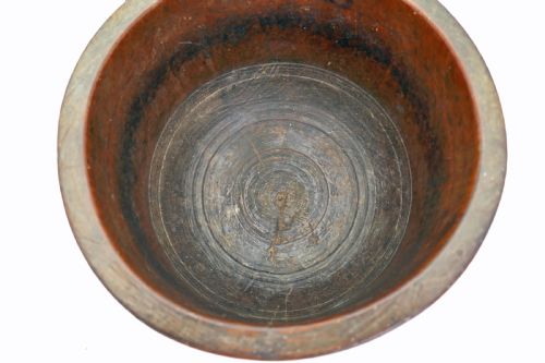 EARLY 19THC LARGE TREEN SYCAMORE KITCHEN MORTAR ENGLISH C1800 20 - ADDITIONAL PHOTO 2