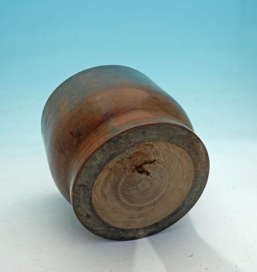 EARLY 19THC LARGE TREEN SYCAMORE KITCHEN MORTAR ENGLISH C1800 20 - ADDITIONAL PHOTO 3