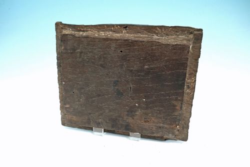 ANTIQUE ELIZABETHAN 16THC OAK CARVED WINGED ANGEL PANEL ENGLISH C156090 - ADDITIONAL PHOTO 1