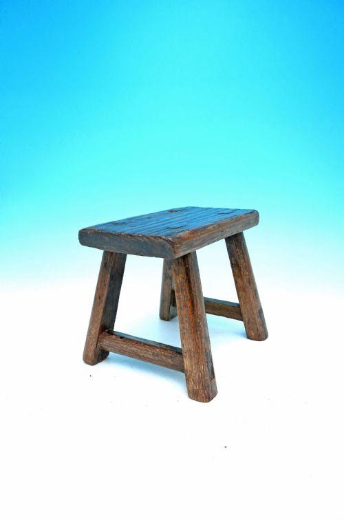 19thc oak country furniture pine west country stool candlestand - CATEGORY: ANTIQUE STOOLS - DATED 19TH CENTURY