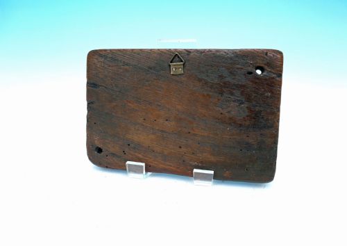 19THC TREEN ELM FOX OR WOLF CARVED GINGERBREAD BISCUIT MOULD ENGLISH FRENCH - ADDITIONAL PHOTO 2