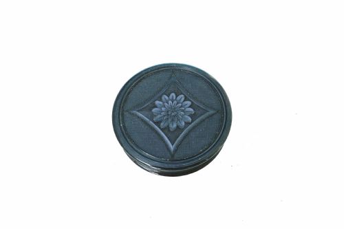 EARLY 19THC HORN COLLECTABLES SIGNED JAMES BRADWELL PRESSED SNUFF BOX ENGLISH C180030 - ADDITIONAL PHOTO 2