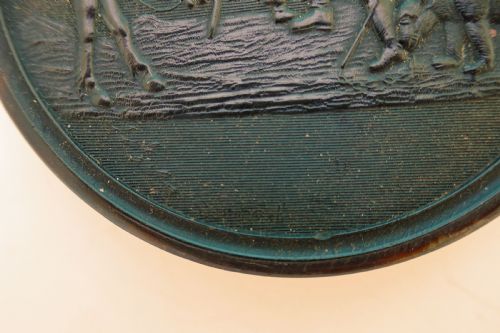 EARLY 19THC HORN COLLECTABLES SIGNED JAMES BRADWELL PRESSED SNUFF BOX ENGLISH C180030 - ADDITIONAL PHOTO 3