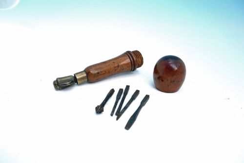 ANTIQUE 19THC20THC COMBINATION HAND TOOL ENGLISH C1890C1900 - ADDITIONAL PHOTO 1